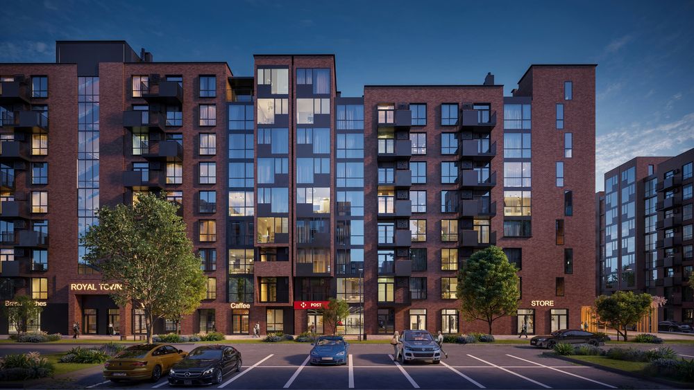 Однокімнатна квартира в ЖК Royal Town від забудовника