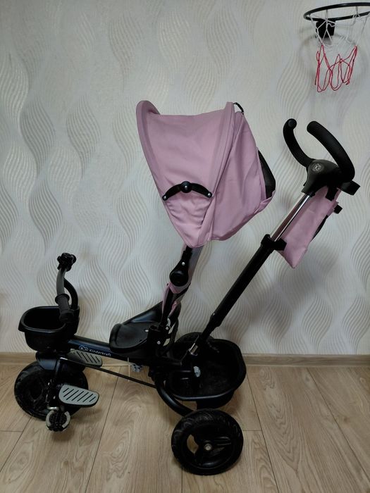 Триколісний велосипед Kinderkraft Spinstep Mauvelous Pink