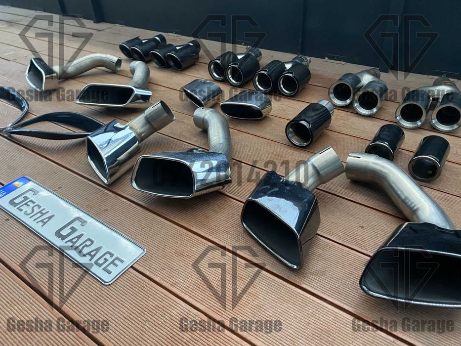 В НАЛИЧИИ насадки на выхлопные трубы BMW БМВ E70E71F10F11F15G30G31