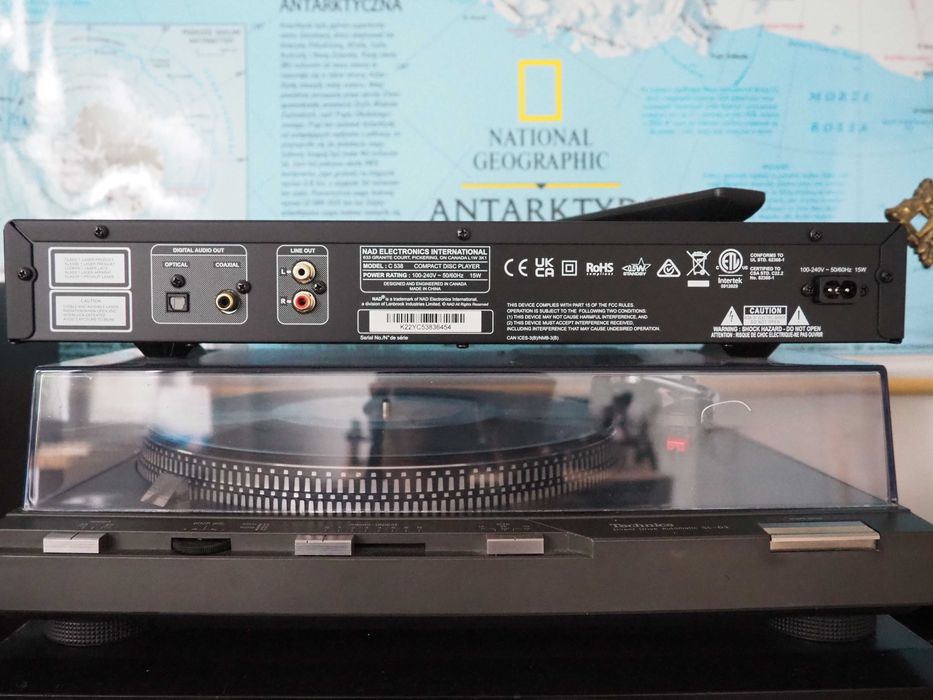 Odtwarzacz CD NAD C 538 jak nowy