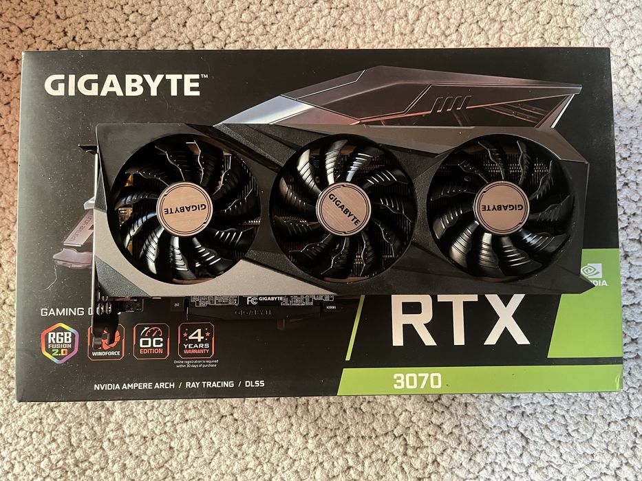 Gigabyte RTX 3070 Gaming OC 8GB64586009262466122