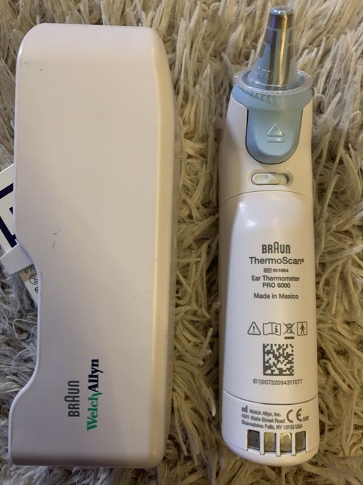 Termometr Welch Allyn Braun ThermoScan PRO 6000