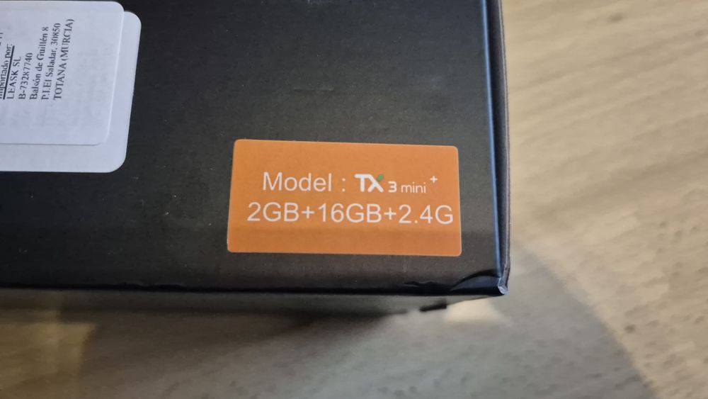 Tanix tx3 mini + 2/16