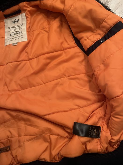 Чоловіча куртка / бомбер Alpha Industries Hooded Bomber