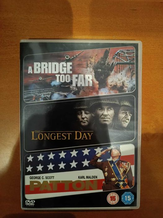 3 filmes clássicos do cinema de guerra em DVD (portes grátis)