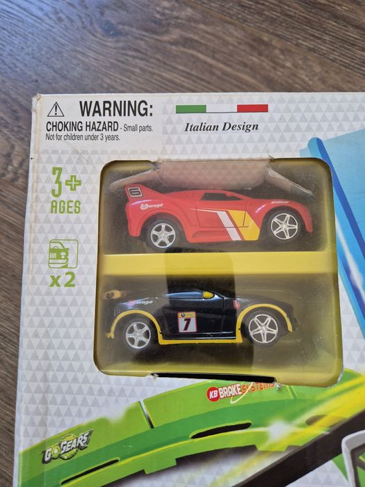 Pista de carros Burago dual darevil raceway loops