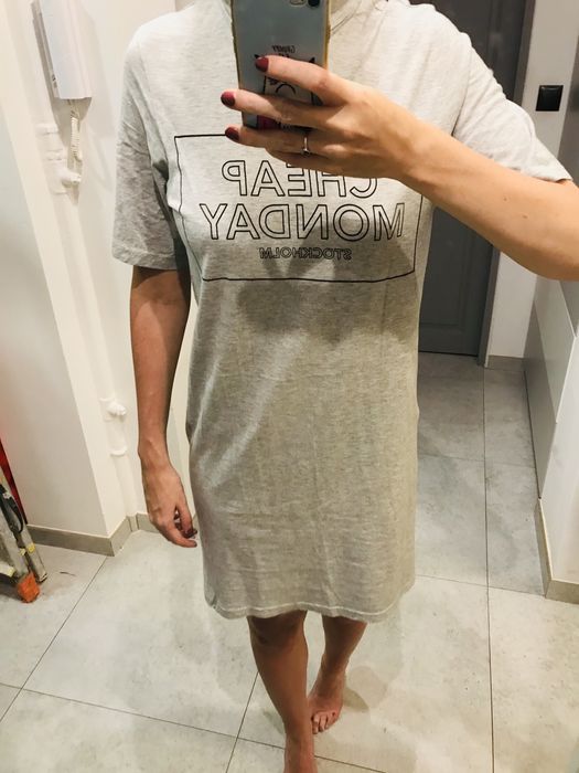 Szara sukienka Cheap Monday r. S