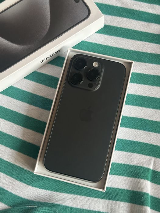 Iphone 15 Pro Black Titanium 256 gb