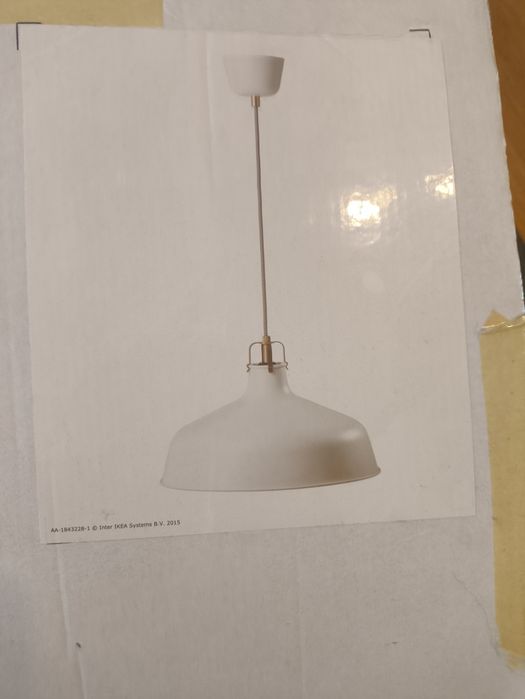 Lampa ranarp 38cm wisząca IKEA