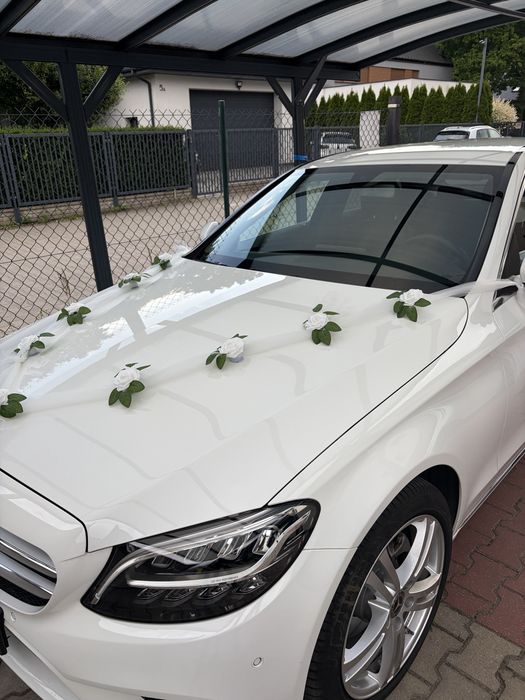 Auto do ślubu Mercedes C klasa