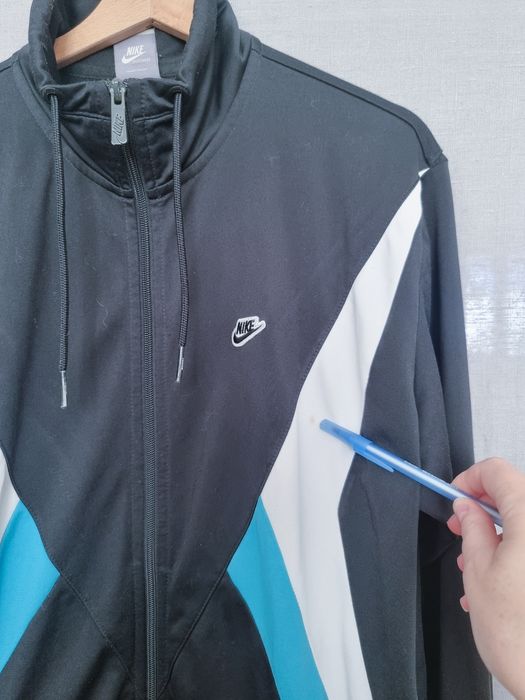 Rozpinana czarna bluza Nike XL