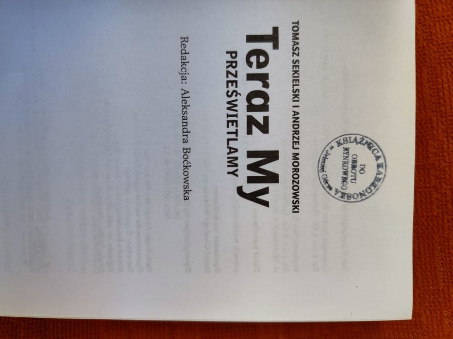 Teraz my prześwietlamy