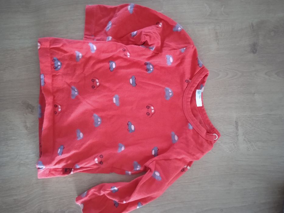 Koszulka długi rękaw longsleeve Benetton baby r.62