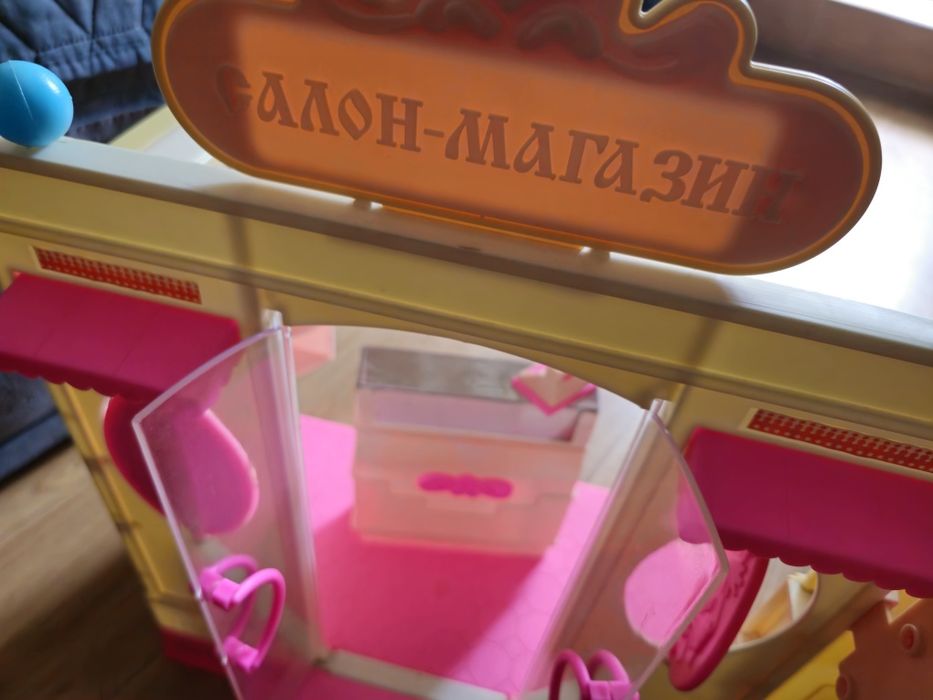 ляльковий ігровий комплект "салон-магазин" іграшкові меблі барбі barbi