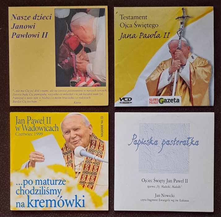 Jan Paweł II. DVD, CD.
