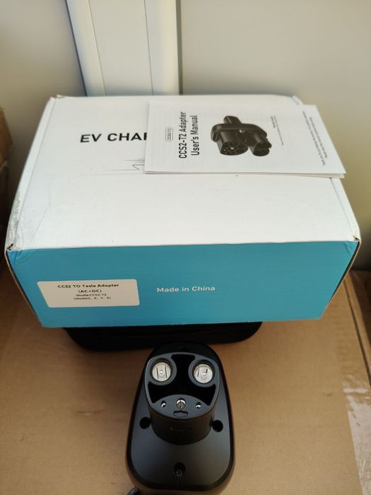 Перехідник CCS2 - Tesla Nacs 400A 250kw Ev chargering adapter Ipengen