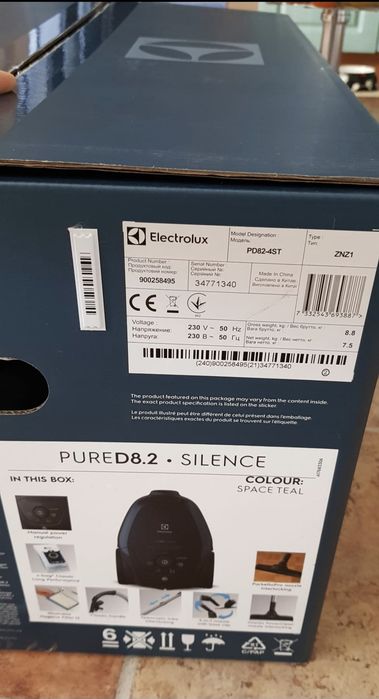 Odkurzacz Electrolux PD82-4ST SILENCE niebieski
