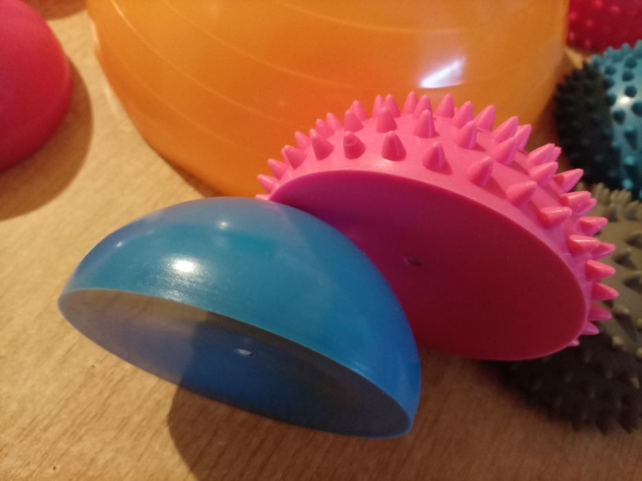 Nowe akcesoria do gimnastyki sensorycznej - aż 11 przedmiotów