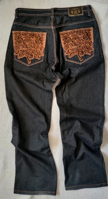 Джинси широкі штани baggy Makaveli Branded, 2pac hip-hop rap