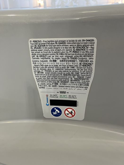 Дитяча ванночка Ok Baby з підставкою