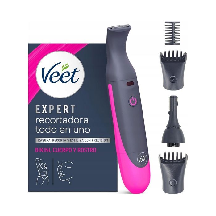 outlet veet expert trymer precyzyjny bikini twarz brwi wodoodporny