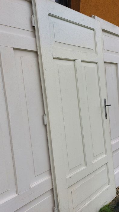 Drzwi drewniane stare solidne 3 zawiasy