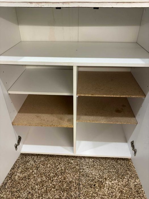 ARMÁRIO MULTIUSOS Branco de 2 portas