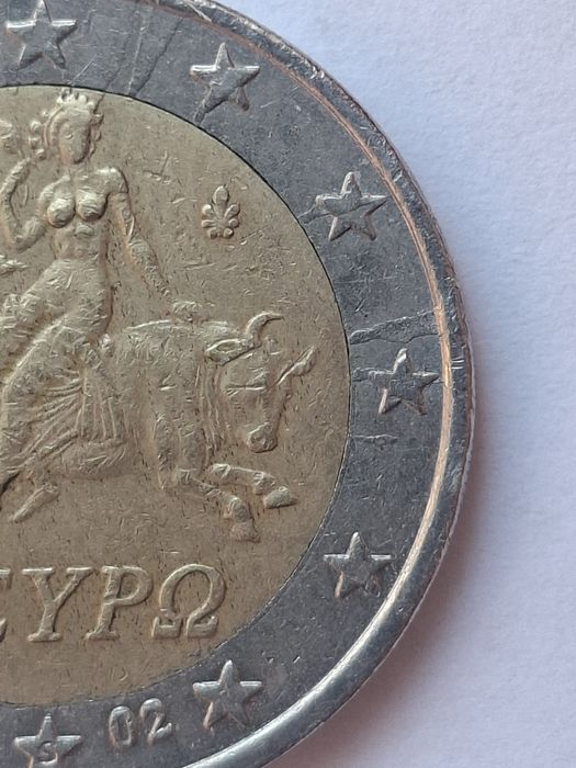 Moeda 2euros  Grécia  2002