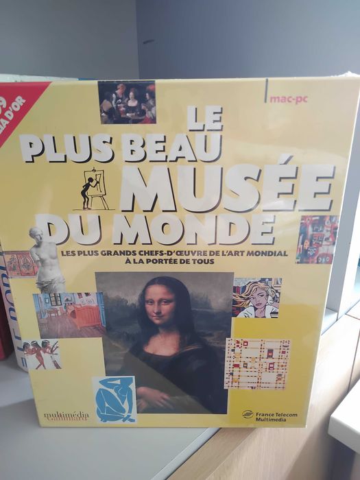 Le plus beau musée du monde ( + outros jogos cd-rom em francês)