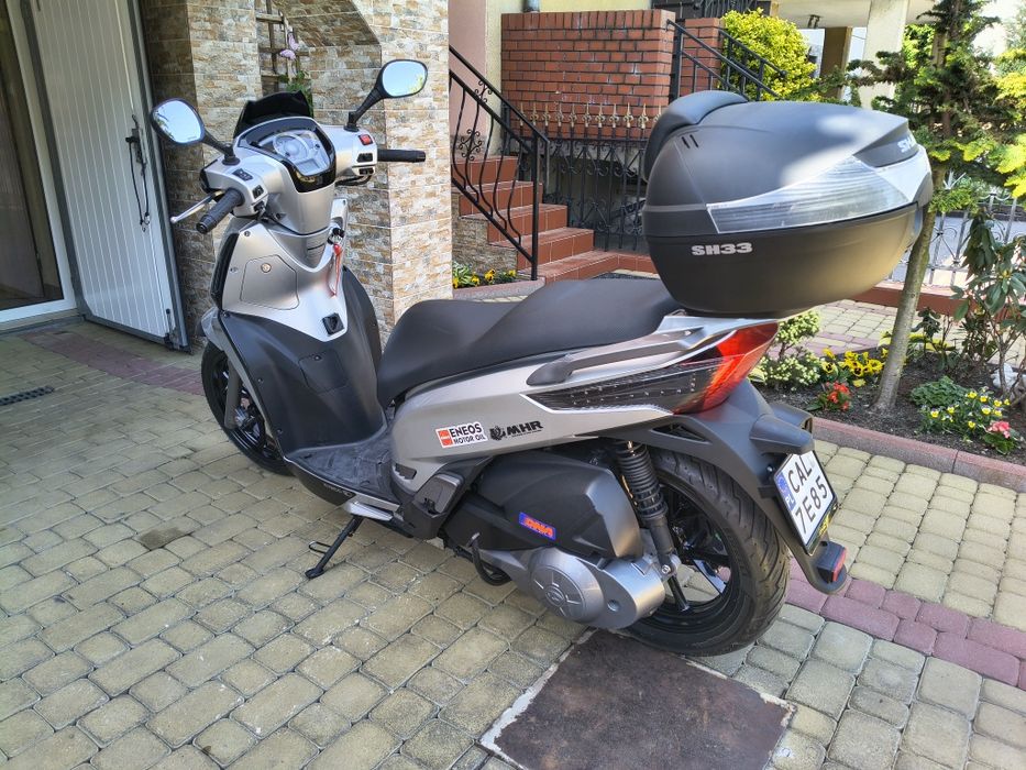 Kymco GTI People, przygotowany do sezonu.