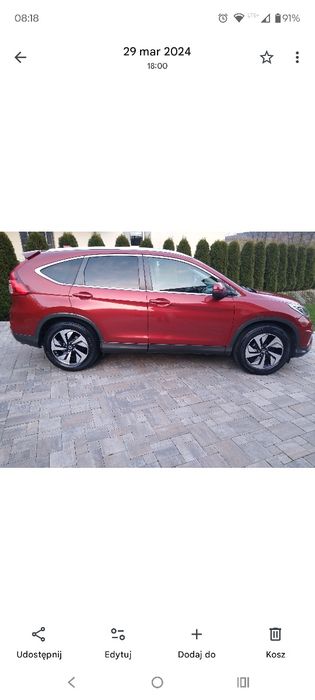 Koła felgi Honda CR-V