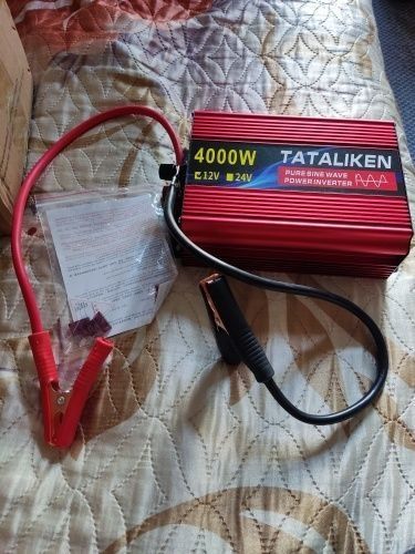 Инверторы 12В и 24В/220В  4000wт   чистый синус