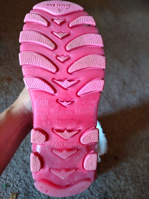 Botas para a neve, com luzes