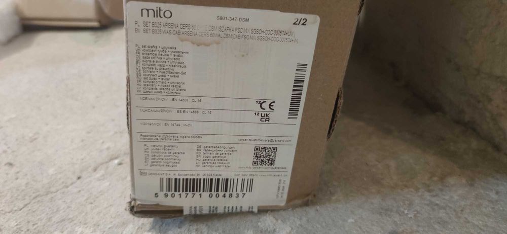 Zestaw łazienkowy ARSENA