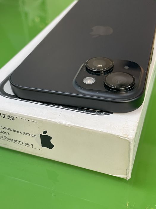 Магазин! iPhone 15 128gb Black Neverlock! Гарантія! Обмін!