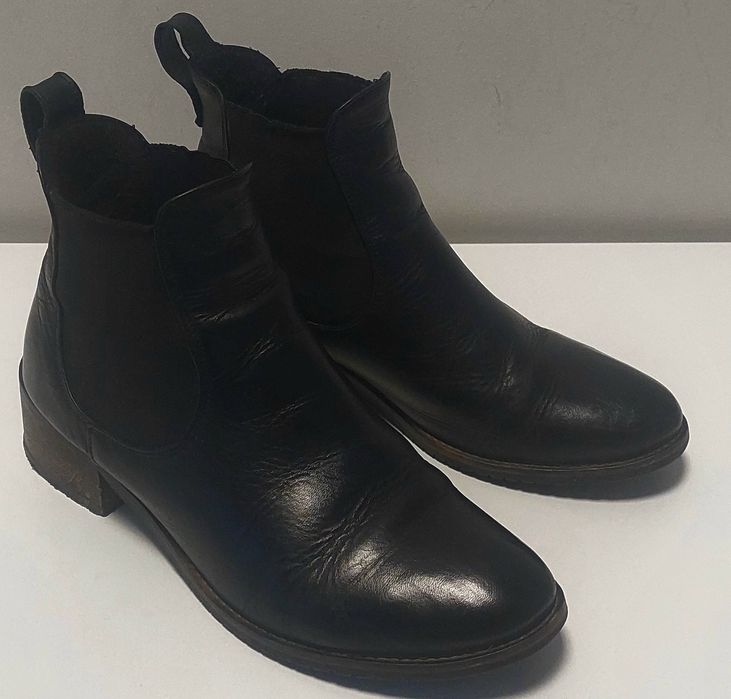 Błażej extra Sztyblety Botki  skóra naturalna roz 37 _ 24 cm