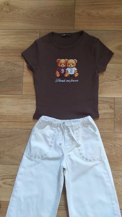 Білі джинси-палаццо від Zara