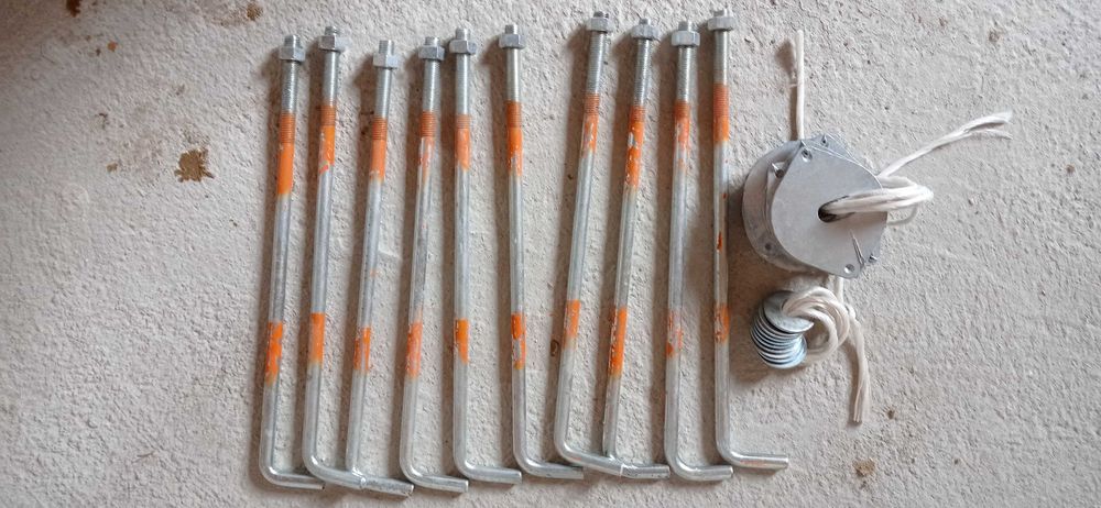 Kotwa śruba do murlat L 16x450mm ocynk 10szt