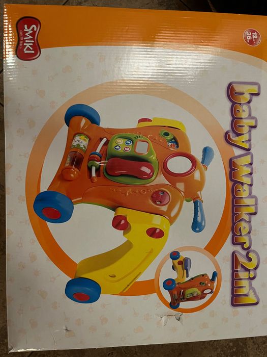 Smiki baby walker 2in1 pchacz chodzik