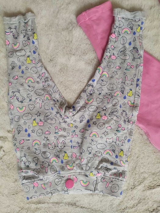 Dziewczęce spodnie legginsy długie Cool Club 74