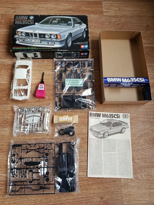 1986 р. Колекційна авто БМВ. Модель BMW M 635CSI.