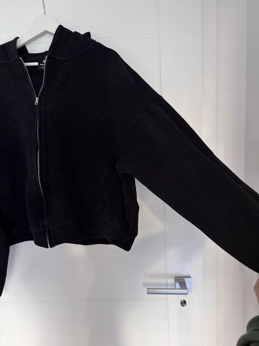 Czarna młodzieżowa bluza, Pull&Bear, M