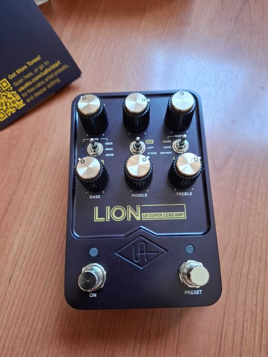 Universal Audio UAFX Lion 68 Super Lead Amp