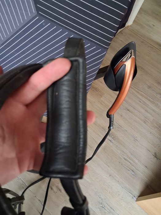 Skórzane ogłowie r. Cob