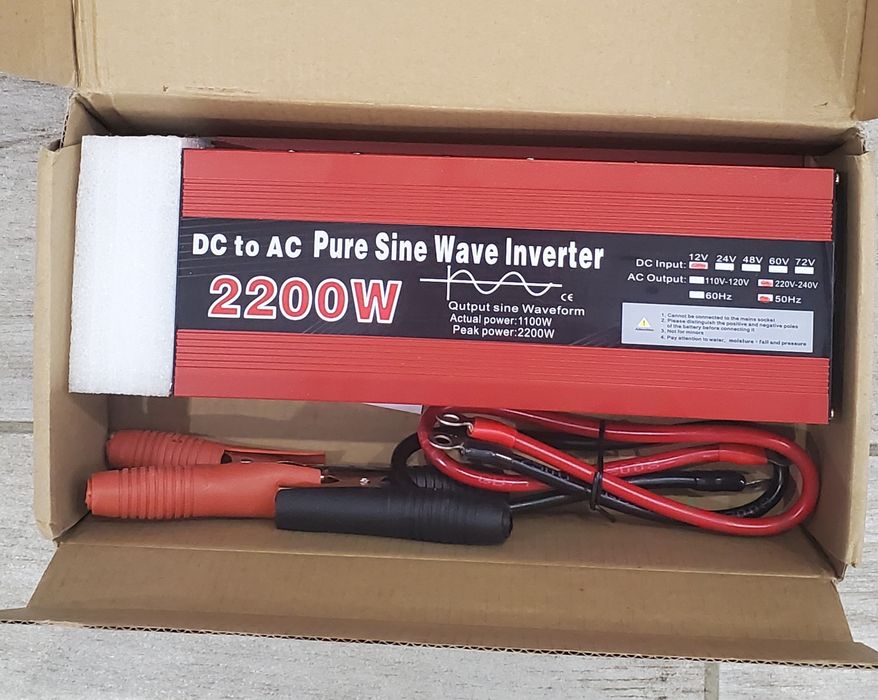 Інвертор чистий синус 1600w,2200w,3000w