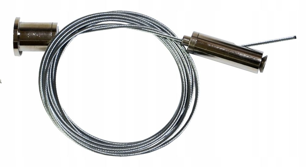 zawiesie linki profil aluminiowy do led kpl 1250mm