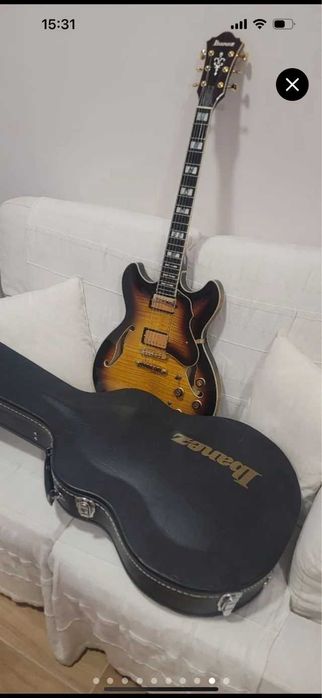 Ibanez AS153 AYS Semihollow