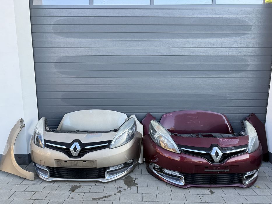 Бампер капот крило фара двері Renault Scenic 2012-2016