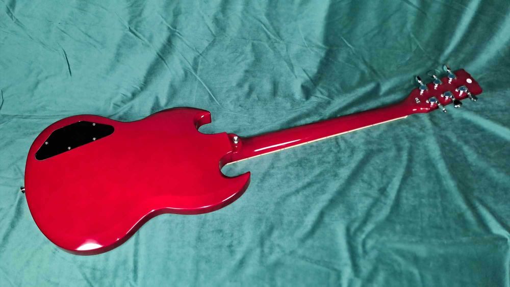 Harley Benton SG DC-580 Cherry Red
