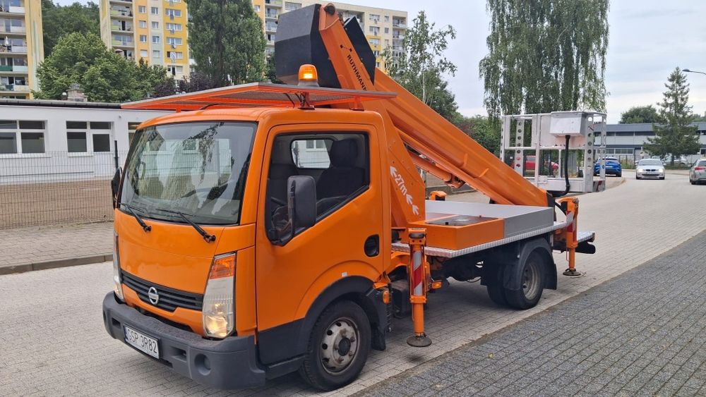 Nissan Cabstar Podnośnik koszowy Ruthmann TB 270 wumag palfinger multitel